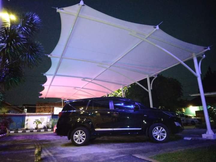 Kanopi Carport Membrane Murni Jaya Awning