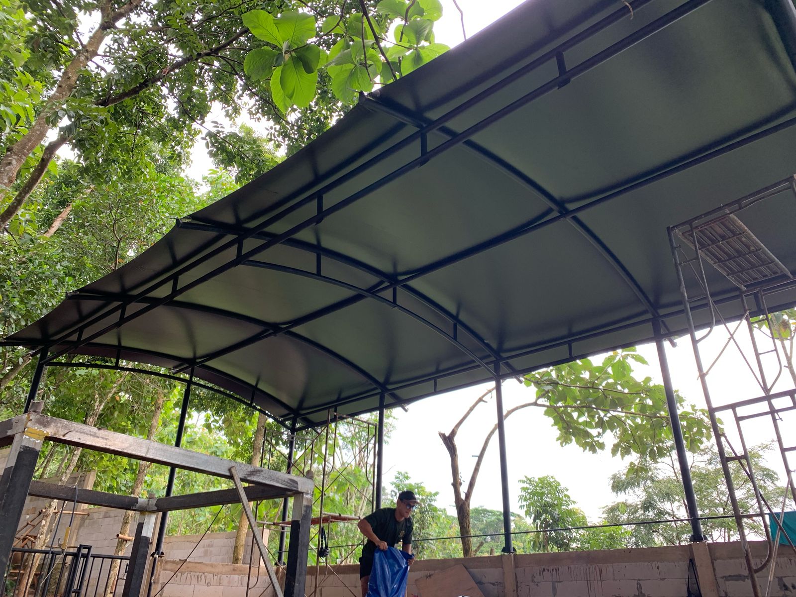 Atap Kain Area Sekolah