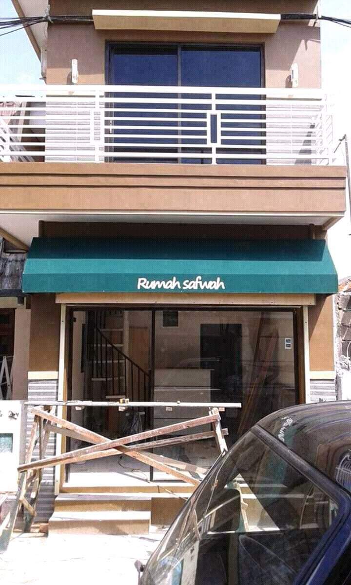 Kanopi Kain Toko Klasik Murni Jaya Awning