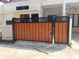 Pagar Besi Hollow Modern Murni Jaya Awning