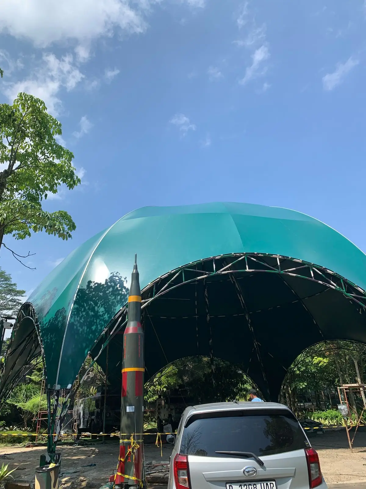 Tenda Membran Bandung Fleksibel - Murni Jaya Awning