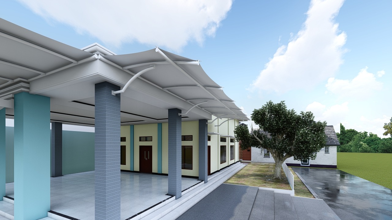 Awning Teras Rumah Elegan