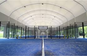 Desain Kanopi Membrane untuk Lapangan Tenis