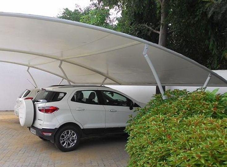 Kanopi Membran Parkiran Tahan Cuaca Tangerang