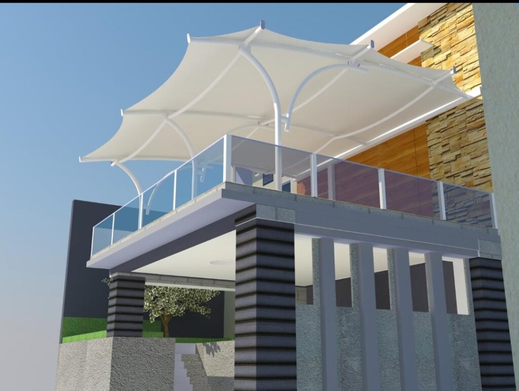 Solusi Kanopi Membran untuk Cuaca Panas dan Hujan