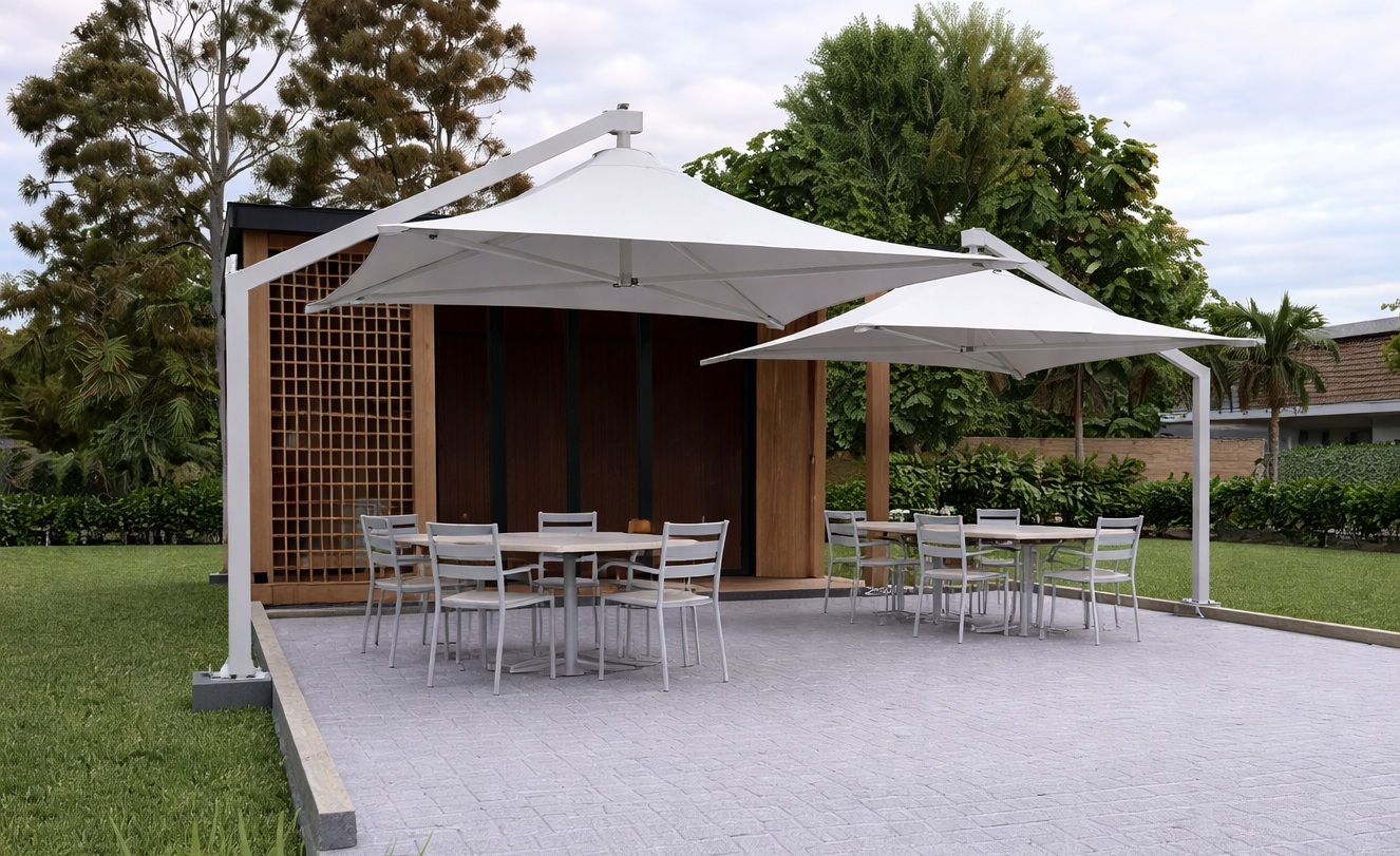 Model Kanopi Membran Modern untuk Lapangan dan Gedung